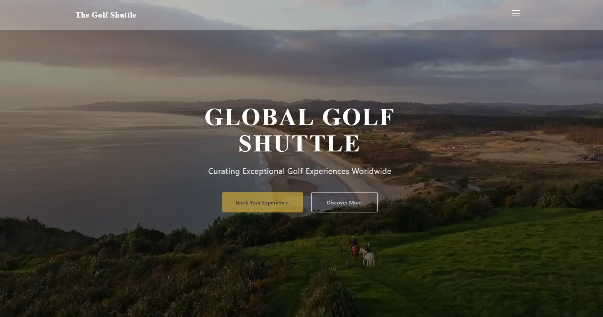 Building a Custom WordPress Theme for a Luxury Golf Travel Brand — Global Golf Shuttle
